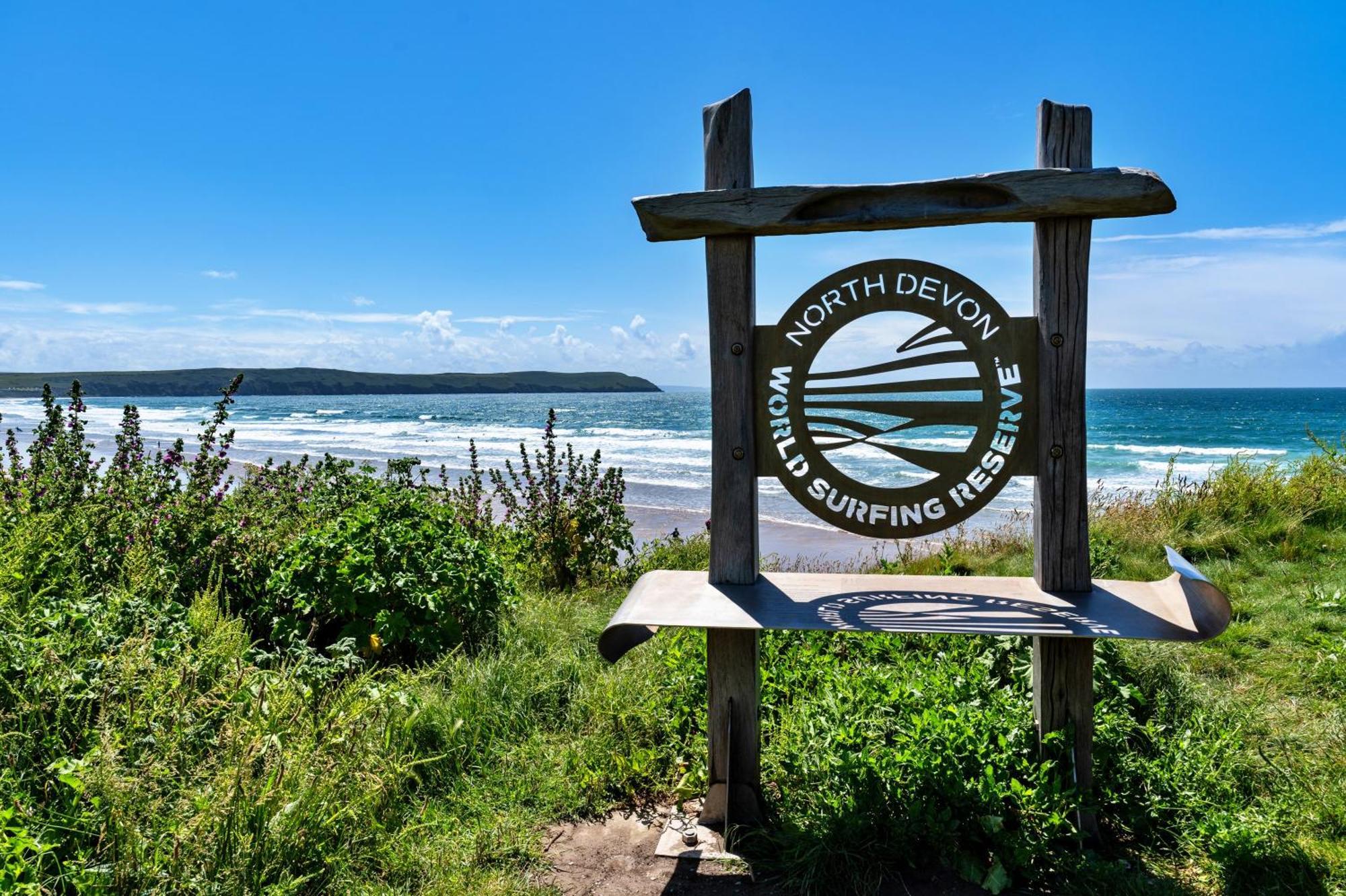 Finest Retreats - Ocean Lookout - Luxury Woolacombe Beach Apartment With Sea Views Luaran gambar